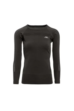 Clearance horseware AA Aria perforert genser, dame CinderGrey