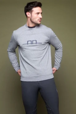 Hot horseware AA bomullsgenser, unisex AshGrey