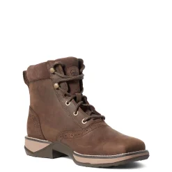 Discount ariat Anthem Lacer dames halvhøye støvler DistressedBrown