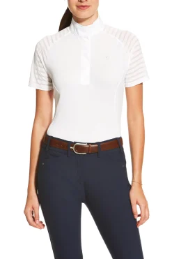 Discount ariat Aptos Vent stevneskjorte, dame WH/AB