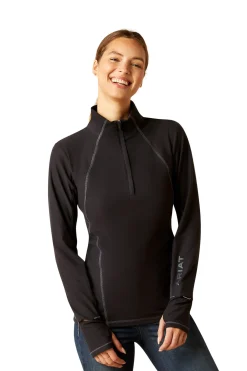 Online ariat Ardent Langermet Baselayer for kvinner Black