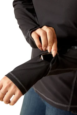 Online ariat Ardent Langermet Baselayer for kvinner Black