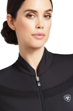 Best ariat Ascent treningsgenser med hel glidelås Black