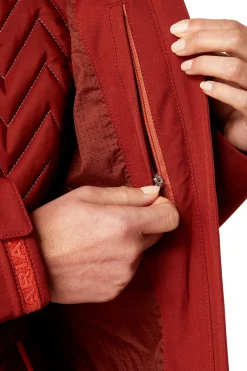 Hot ariat Coastal H20 vanntett jakke, dame FiredBrick