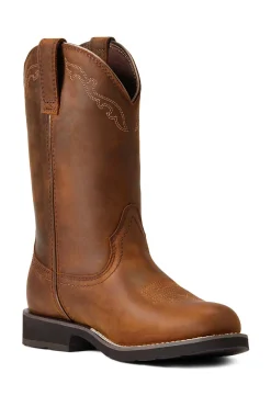 ariat Delilah Round Toe H2O dames vanntette westernstøvler DistressedBrown