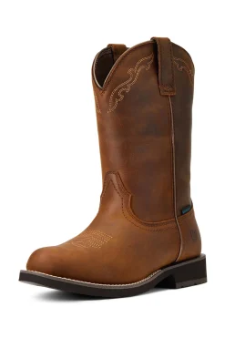 ariat Delilah Round Toe H2O dames vanntette westernstøvler DistressedBrown
