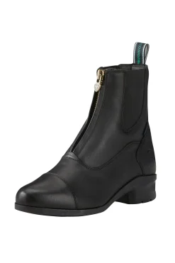 Online ariat Heritage IV Zip H20 Dame Jodhpur Støvler Black