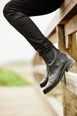 Online ariat Heritage IV Zip H20 Dame Jodhpur Støvler Black