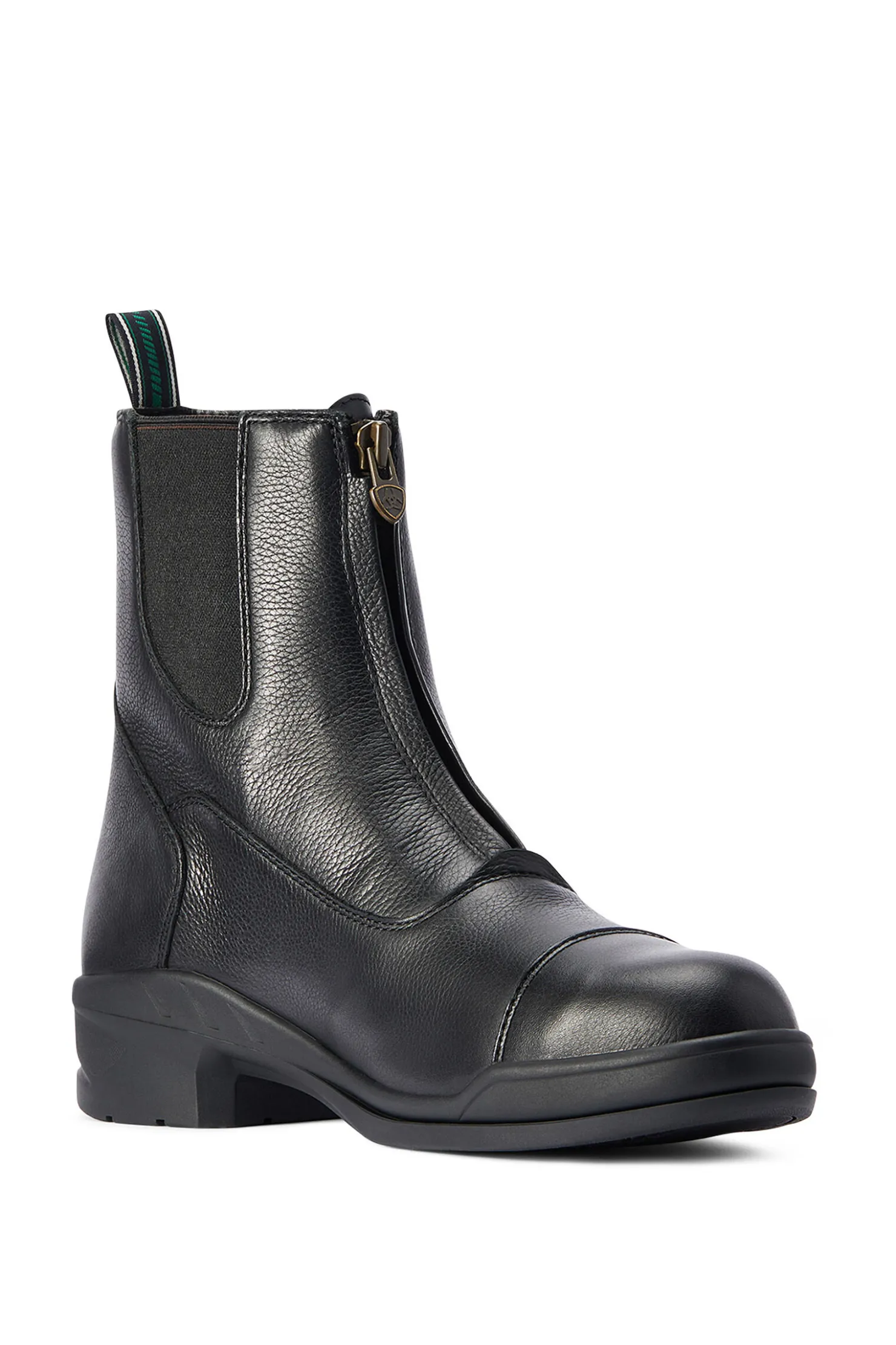 Clearance ariat Heritage IV Zip Steel Toe herre halvhøye støvler med ståltå Black