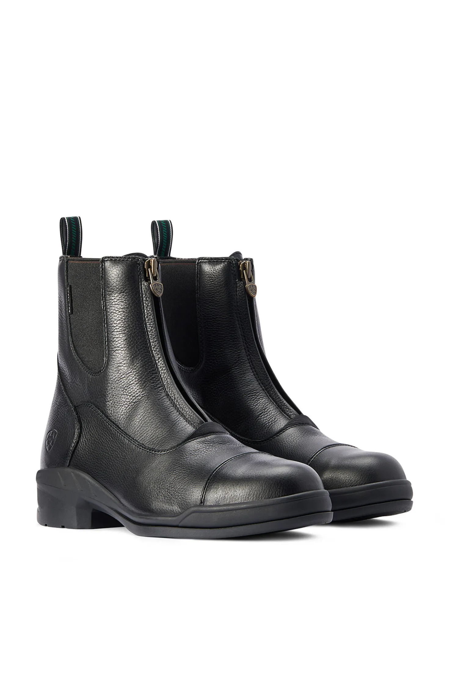 Clearance ariat Heritage IV Zip Steel Toe herre halvhøye støvler med ståltå Black