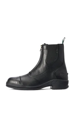 Clearance ariat Heritage IV Zip Steel Toe herre halvhøye støvler med ståltå Black
