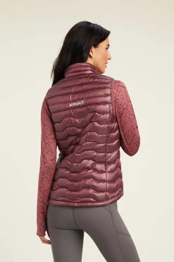 ariat Ideal Down dames vest WildRosePink
