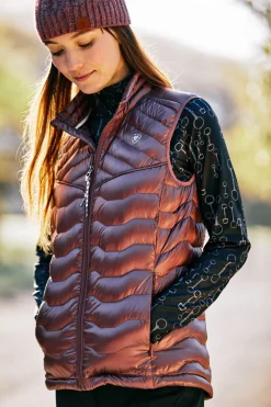 ariat Ideal Down dames vest WildRosePink