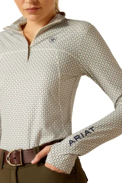 Clearance ariat Lowell 3.0 1/4 Zip Baselayer DecoGeo