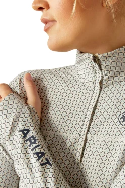 Clearance ariat Lowell 3.0 1/4 Zip Baselayer DecoGeo