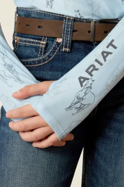 ariat Lowell 3.0 Kid´s 1/4 Zip Baselayer Shirt SketchHorse