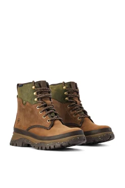 Discount ariat Moresby vanntett halvhøy støvel til dame DistressedBrown