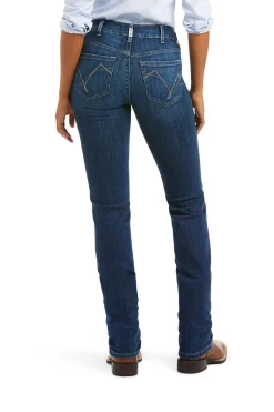 ariat PR Real Abby rette jeans, dame DenimBlue