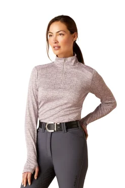 Best ariat Prophecy 1/4 Zip Dame Baselayer Quail