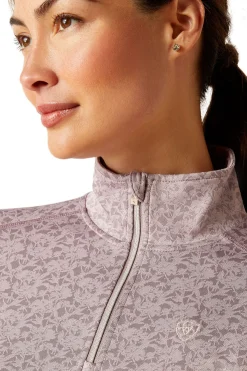 Best ariat Prophecy 1/4 Zip Dame Baselayer Quail