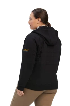 ariat Rebar Regulator jakke med glidelås til dame Black