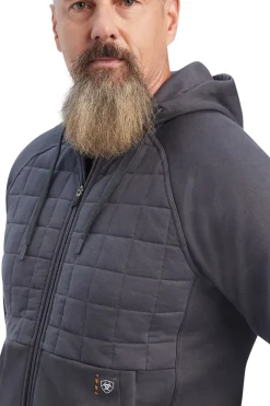 Hot ariat Rebar Regulator jakke med glidelås til herre Grey