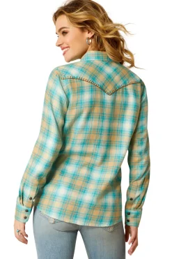 New ariat Roping Rutet Skjorte BreezePlaid