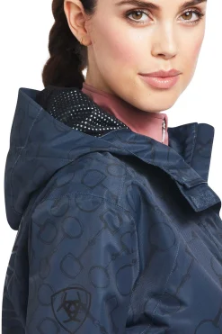 Best ariat Spectator vanntett jakke, dame Blue/BitPrint