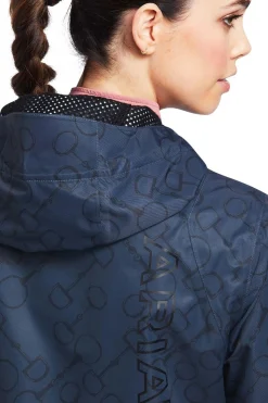 Best ariat Spectator vanntett jakke, dame Blue/BitPrint