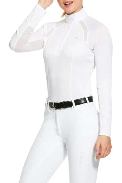 ariat Sunstopper 2.0 stevneskjorte, dame WH/AB