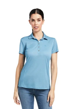 Online ariat Talent poloskjorte, dame Saxonyblue