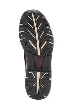 Outlet ariat Terrain vanntette støvler for damer med glidelås, perfekt for gårdsarbeid DistressedBrown