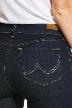 ariat Ultra Stretch ridejeans, dame DenimBlue