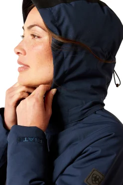 New ariat Valor H2O damejakke NavyColorblock