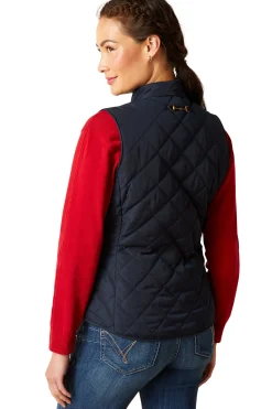 Discount ariat Woodside Vest Navy