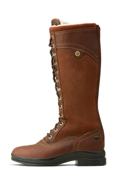 Outlet ariat Wythburn Tall vanntette støvler for kvinner DarkBrown
