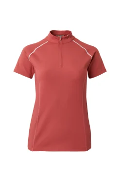 Clearance bvertigo B Vertigo Adara treningsskjorte, dame MineralRed