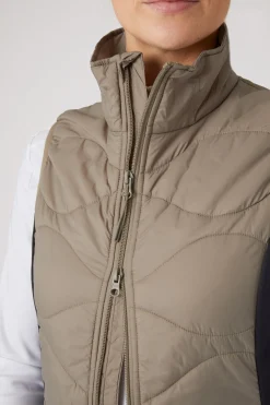 Online bvertigo B Vertigo Belle hybrid ridevest til dame WeatheredTeakBeige/DarkDavy