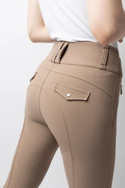 Sale bvertigo B Vertigo Enya Fullgrip Thermo Ridebukser Mudbrown