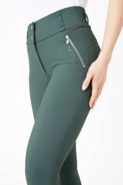 Online bvertigo B Vertigo Enya helforsterkede ridebukser til dame JungleGreen