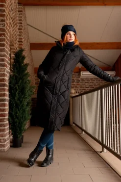 Best bvertigo B Vertigo Gem lettfôret frakk til dame AnthraciteDarkGrey