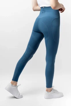 Outlet bvertigo B Vertigo Leonora Fullgrip Sømløse Thermo Tights Celestialblue