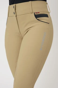 Outlet bvertigo B Vertigo Morgana helforsterkede ridebukser til dame IncenseBeige