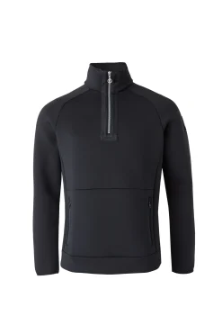 Best bvertigo B Vertigo Nicolas funksjonell treningsskjorte med glidelåslommer, herre DarkNavy