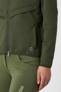Sale bvertigo B Vertigo Norah hettejakke med scubastoff, dame WildGrassGreen