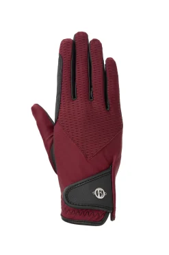 bvertigo B Vertigo Paola Summer Riding Gloves RedMahogany