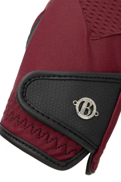 bvertigo B Vertigo Paola Summer Riding Gloves RedMahogany