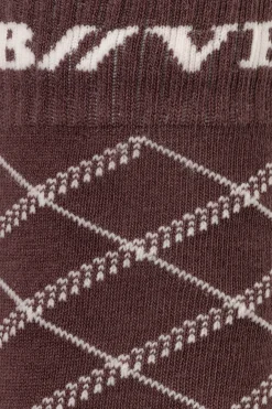 New bvertigo B Vertigo Parvin Womens Socks RedMahogany