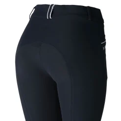 Clearance bvertigo B Vertigo Patricia ridebukser med høyt liv, kneforsterket med silikon, dame DarkNavy/White