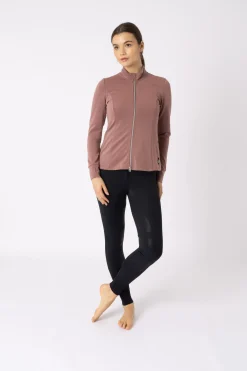 Clearance bvertigo B Vertigo Sarah trrenings-/ridejakke med folder til dame Burlwood